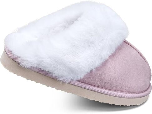 IceUnicorn Kids Slippers Girls Boys Fuzzy House Shoes Warm Memory Foam Slippers Bedroom Slides for Indoor Outdoor in Saudi Arabia