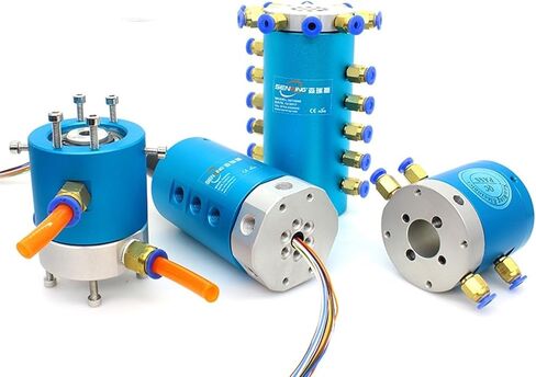 G1/8'' Port 1-8 Passages/Channel Gas, Air, Low Slip Ring(2 passage hole 25mm) in Saudi Arabia
