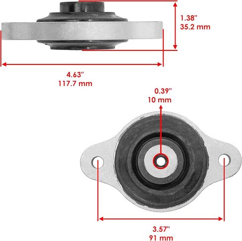 Mount Engine Caltric متوافق مع Polaris RZR 800 EFI 2008-2011 2013-2014 / RZR S 800 EFI 2009-2011 2013-2014 in Kuwait