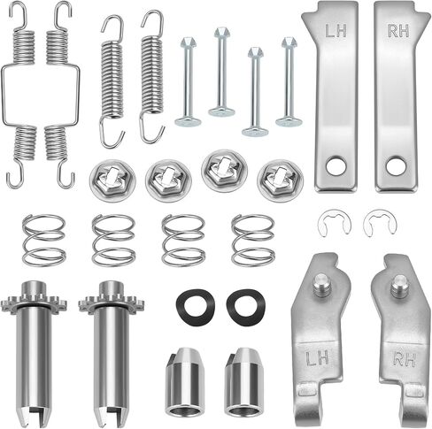 X4229 LH & RH Stainless Steel Parking Brake Hardware Kit For 1965-1982 Chevy Corvette C2 C3 Replace# X4229 in Saudi Arabia