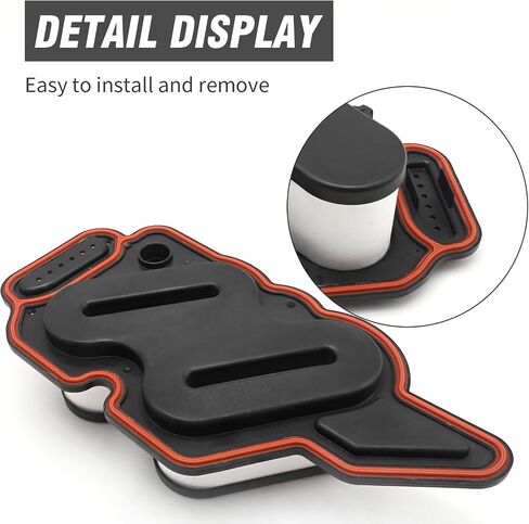 CCV Crankcase Ventilation Filter Oil Seperator Replacement for Ford F Series F-250 F-350 F-450 -F550 Super Duty 6.7L V8 2017-2019, Replaces FL-2077 904-702 GC4Z6A777A GC4Z6A777B in Saudi Arabia