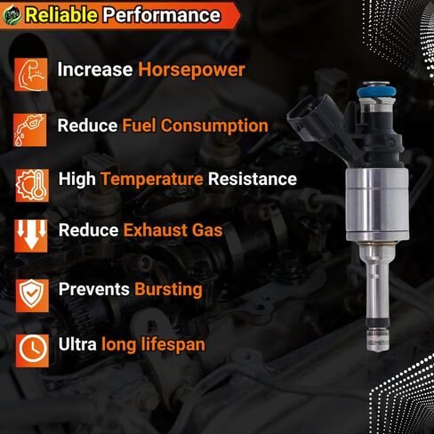 4Pcs 16600-1KC0A FJ1189 Fuel Injectors Compatible For Nissan JUKE 1.6L L4 2011-2017 For Rogue SL Hybrid SV 2.0 2017-2019 For Rogue Sport S SL SV 2.0 2017-2020#16600-1VA0A 16600-1VA0C 16600-1KC0B in Kuwait