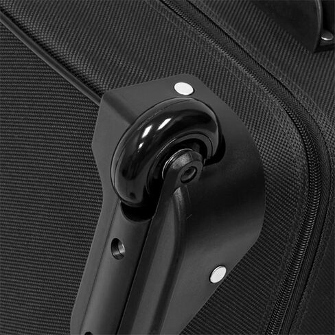 LONDON FOG Buckingham 44-Inch Wheeled Garment Bag, Black in Saudi Arabia
