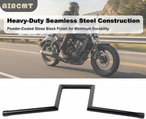 7/8'' 22mm Motorcycle Z Drag Bar Handlebar For Honda Suzuki Yamaha Kawasaki Harley Chopper Cruisers Bobber Custom (Height 6'') in Kuwait