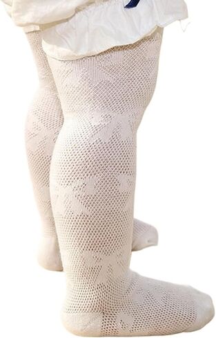 طماق الفتيات مع نمط bowknot ، جوارب الأطفال الطويلة المريحة جوارب جوارب طويلة من 0-8 سنوات الأطفال in Kuwait