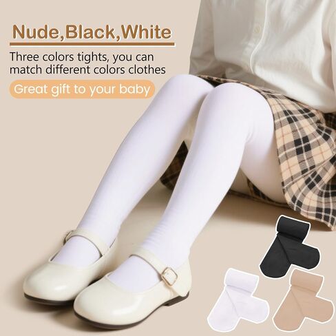 American Trends Ballet Tights for Girls, Ultra Soft Girls Stockings Dance Tights for Toddlers and Kids in Saudi Arabia