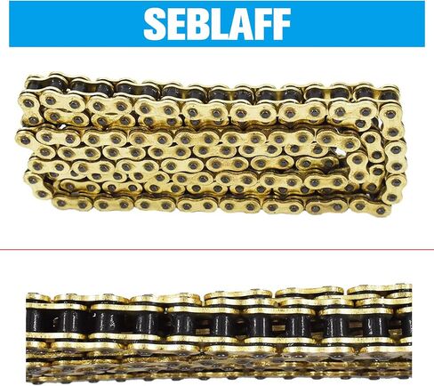 Drive Chain with O-Ring Gold 530×130 Links Replacement for Most Motocycle in Saudi Arabia