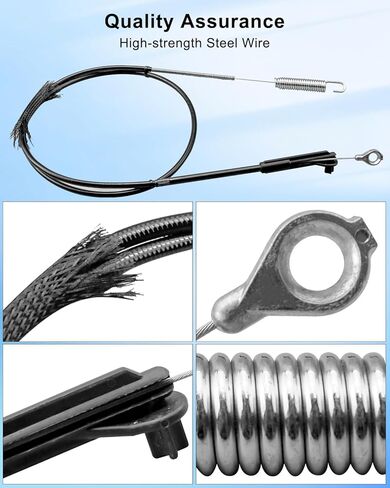 Brake Cable Fit for Toro Super Recycler Lawn Mower 20056 20058 20093 20093C 20383 20793 20795 21383 21389, Replace 108-8155 290-848, 57" Cable Length in Saudi Arabia