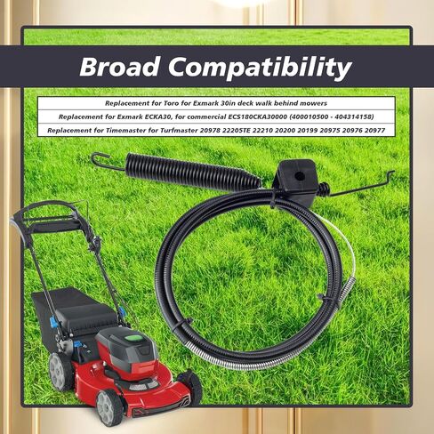 133-2622 استبدال كبل الفرامل بليد للسلسلة ECKA30 ECS180CKA30000 S لـ Toro for Timemaster لـ Turfmaster 30in Push Mower 22205te 20978 استبدال 121-2310 in Saudi Arabia