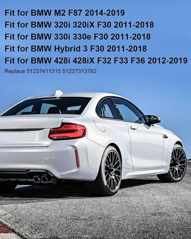 2PCS محرك محرك هود الكابل ملاءمة ل BMW 320i 328d 330i 335i 340i 428i 430i 435i M2 M3 M4 Hybrid3 F30 F32 F33 F34 F36 F80 F82 F87 2011-2019 in Saudi Arabia