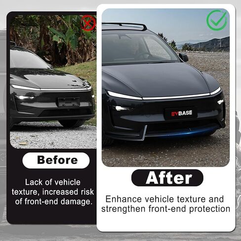 الشفة الأمامية لنموذج Tesla y Juniper v Style Pront Pumper Lip لـ Juniper 2025.03+ ABS SPOILER Matte Black Sport Body Apron الأمامية لملحقات JUNIPER MODEL) (غير مناسب للأداء) in Kuwait