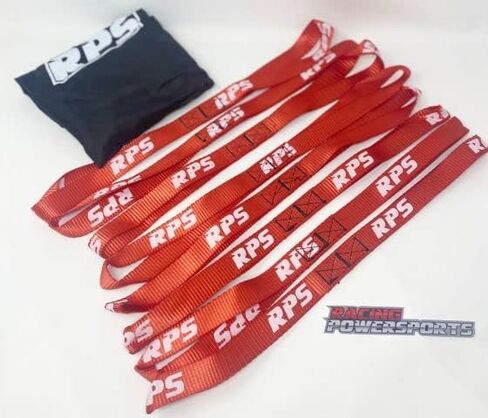 حلقة ناعمة ربط أسفل الأشرطة 4500 رطل دراجة نارية ATV 8pcs 1x8 Blu in Kuwait