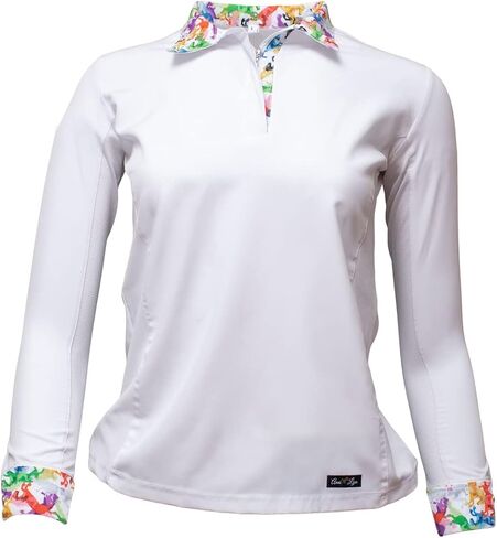 Anni Lyn Sportswear Women's Ventilated Show Shirt - Long Sleeve in Kuwait