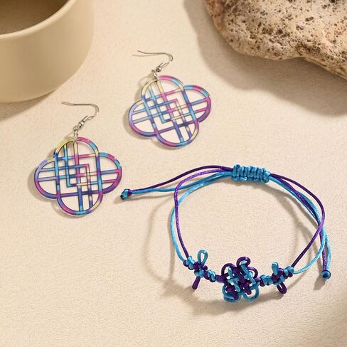 Knot Bracelets Earring for Women Men Concert Outfit Accessories Gifts for Fans in Saudi Arabia