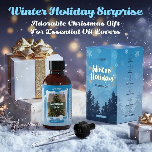 Salubrito Fall assental Oil 4 fl.oz (120ml) - زيت العطور الزهور للخريف ، زيت عطر قوي من الخريف المعطر للناشر ، والشمعة ، وصنع الصابون ، والتدليك in Kuwait