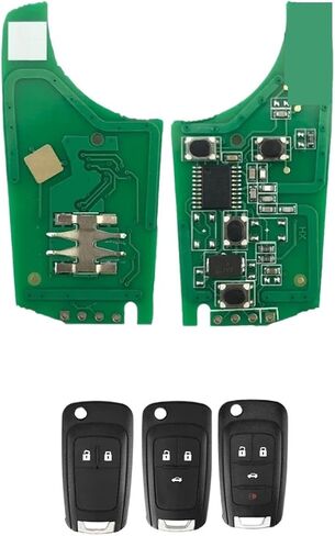 315/433 ميجا هرتز لوحة دائرة Care Care Circle ملائمة لـ Chevy Fit لـ Camaro Fit for Opel Fit for Buick 2/3/4 Buttons (5 أزرار 315 ميجا هرتز) in Saudi Arabia