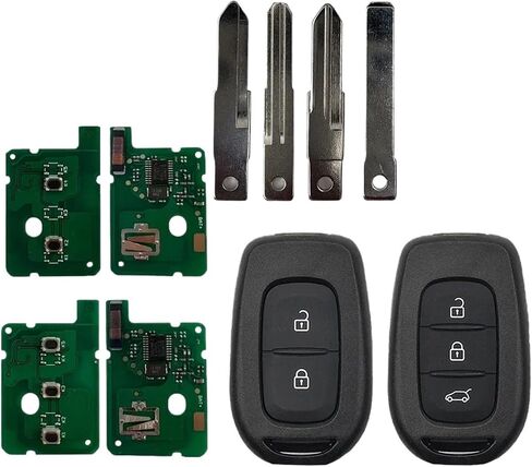 Car Key 2/3 Button 433MHz PCF7961M Fit for Renault Fit for Dacia Fit for Logan Fit for Lodgy Fit for Dokker(NSN14) in Saudi Arabia
