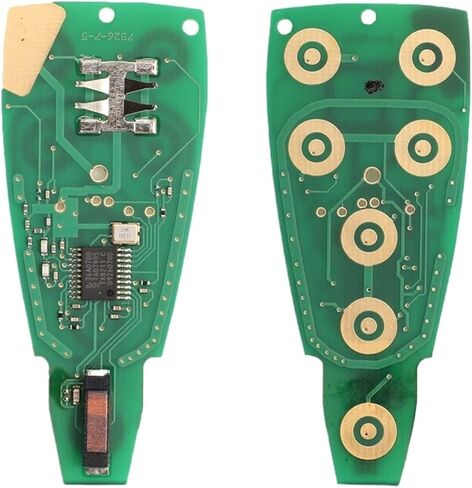 Car Key Circuit Board Fit for Jeep Fit for Chrysler Fit for Dodge Fit for Ram ID46 PCF7961 PCF7941 Chip 433Mhz GQ453T(GQ4-53T) in Saudi Arabia