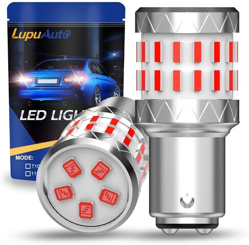 تمت ترقيته 1157 LED LED Red ، 2057 2357 7528 BAY15D LED LID PLUSTS for Backup Groend Signal Wlinker Tail Mork in Kuwait