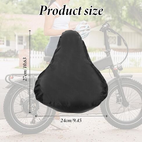 2 Pcs Bike Seat Cover Waterproof Sun Dust Bicycle Rain Protector Durable Washable Bike Seat Cushion Outdoor Protective Saddle Accessories for Women Men City Mountain in Saudi Arabia