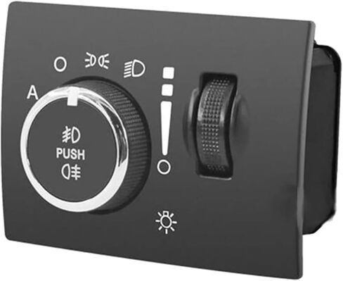 ABBO-68189157AA Front and Fog Light Switch Headlight Switch Button Car Fit for Chrysler 300C Fit for Jeep Cherokee in Saudi Arabia