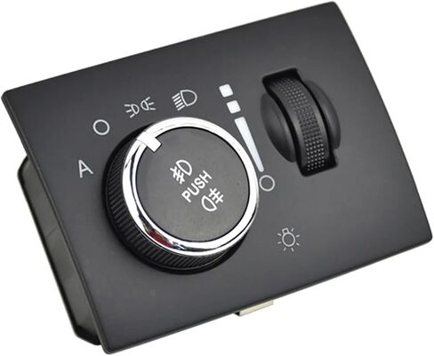 ABBO-68189157AA Front and Fog Light Switch Headlight Switch Button Car Fit for Chrysler 300C Fit for Jeep Cherokee in Saudi Arabia