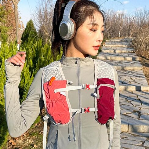 Running Vest,Running Bag for Phone - Reflective, Adjustable, Sports Gear for Gym Training Jogging Hiking Walking Night Cycling in Saudi Arabia