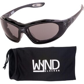 Wynd Blocker Kraken Motorcycle Riding Glasses Extreme Sports Wrappy Grey Eye Sunglasses (Model 336) in Kuwait