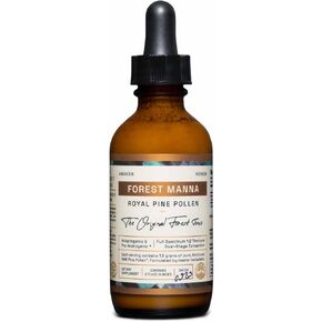 Forest Manna Royal Pine Pollen Tincture – 1:2 True Dual-Stage Extraction – Pure RAW Pine Pollen Tincture – 4 Fluid Ounce Bottle in Saudi Arabia