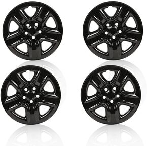DOTCOM Wheel Chrome Skin Hubcap Covers, Compatible with Toyota RAV4 2006-2011/ Toyota RAV4 (Gasoline) 2012 17x6-1/2 Wheel Hub Cap Cover Silver Skin 69506 in Kuwait