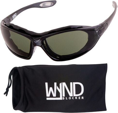 Wynd Blocker Kraken Motorcycle Riding Glasses Extreme Sports Wrappy Grey Eye Sunglasses (Model 336) in Kuwait