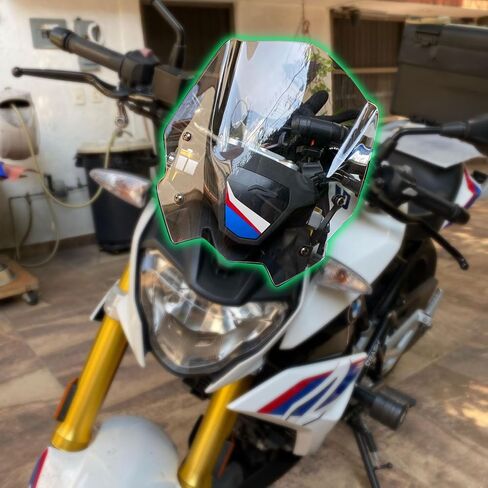 Motorcycle Windscreen Windshield Front Fairing Visor Flyscreen Compatible with B.M.W G310 R G 310R G 310 R Accessories 2016 2017 2018 2019 2020 2021 2022 2023(Smoke) in Saudi Arabia