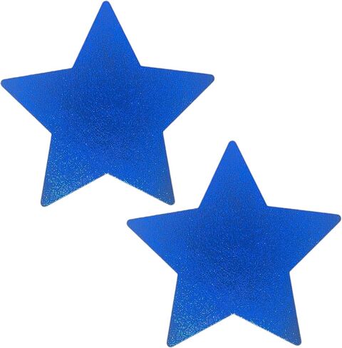 Sasswear Metallic Star Glitz Nips Facties ، أغطية كبيرة من الحلمة الصغيرة للهارة ، الملابس الداخلية للمهرجان ، مصنوعة في الولايات المتحدة الأمريكية in Kuwait