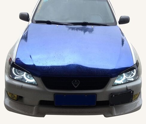 Matt Black FRP Glass Fiber Goyelids Brow for Lexus Is IS200 IS300 Altezza C# 1998 1999 2000 2001 2002 2003 2004 in Kuwait