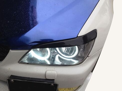 Matt Black FRP Glass Fiber Goyelids Brow for Lexus Is IS200 IS300 Altezza C# 1998 1999 2000 2001 2002 2003 2004 in Kuwait