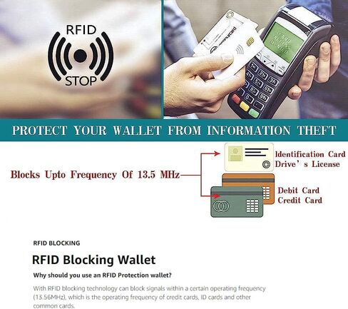 Women's RFID Blocking Genuine Leather Zip Around Wallet with Wristlet Credit Card Holder Clutch Purse (Black) in Saudi Arabia