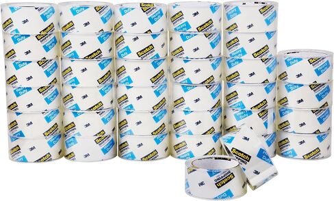 Scotch Heavy Duty Shipping Packing Tape, Clear, Holiday Shipping Supplies, 1.88 in. x 54.6 yd., 36 Tape Rolls in Saudi Arabia