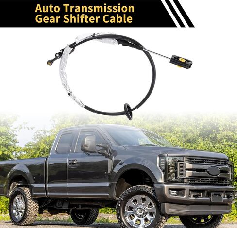 كابل شيفتر ترس ناقل الحركة التلقائي لفورد F-150 2015 2015 2017 2018 2019 Auto Trans Gear Control Cable No.fl3z7e395d metal in Saudi Arabia