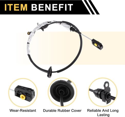 كابل شيفتر ترس ناقل الحركة التلقائي لفورد F-150 2015 2015 2017 2018 2019 Auto Trans Gear Control Cable No.fl3z7e395d metal in Saudi Arabia