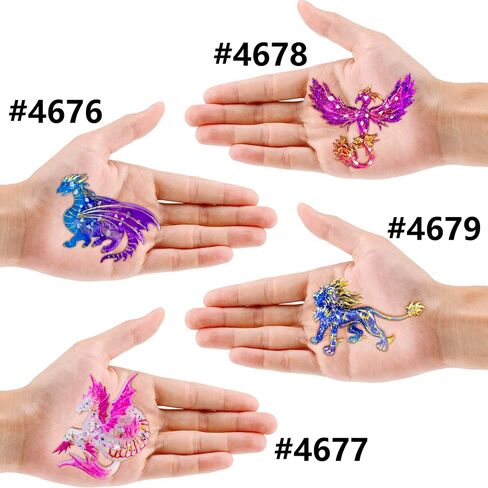 Fantasy Animal Silicone Molds Creature for Polymer Clay Craft, Sugarcraft Fondant Cake Decorationg, Epoxy Casting, UV Resin Jewelry Making in Kuwait