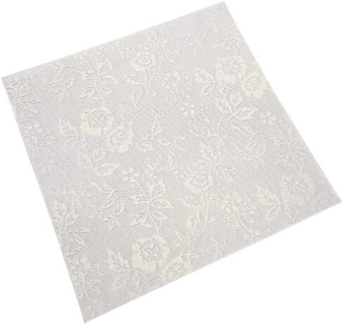100 Origami Paper Sheets Paper Pack Silver Foil Flower Pattern 3x3 inches Paper Squares for Folding paper, paper craft, Origami cranes, Origami Decoration, Scrapbook Paper in Kuwait