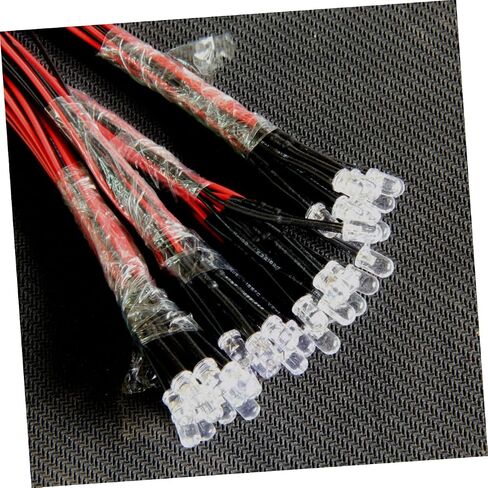 50pcs مرنة LED LED LID حبات سلك ألوان أنبوب خط القارب الصناعي in Saudi Arabia