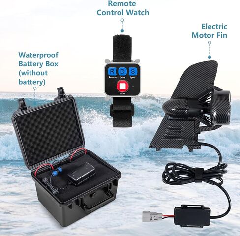 LEDONNE SUP زعانف كهربائية تحت الماء Thruster لوح التزلج الكهربائي زعنفة ركوب الأمواج الكهربائية زعنفة كهربائية لركوب الأمواج مجموعة زعانف SUP الكهربائية in Kuwait