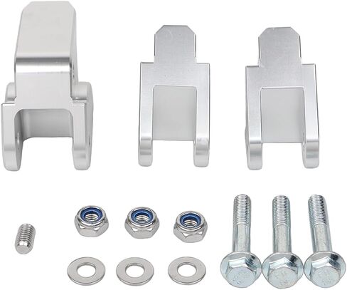 Silver 2 "Lift Kit Front & الخلفية ، فاصل رفع المصعد الكامل لصالح Honda Rancher 420 TRX420FM 4x4 TRX420TM 2X4 2007-2013 (W/المحور الخلفي المستقيم) in Saudi Arabia