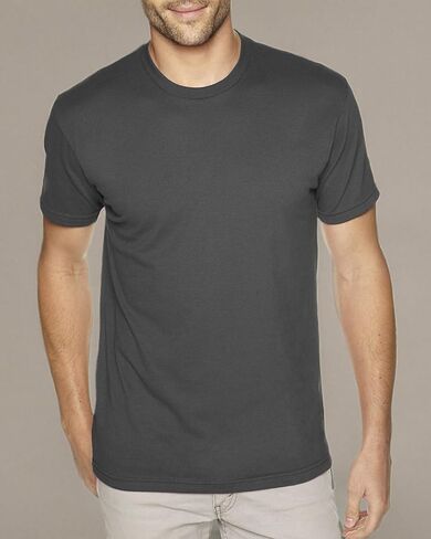 Next Level Apparel Mens Premium Fitted CVC Crew Tee Heather Maroon(1pck) X-Large in Saudi Arabia