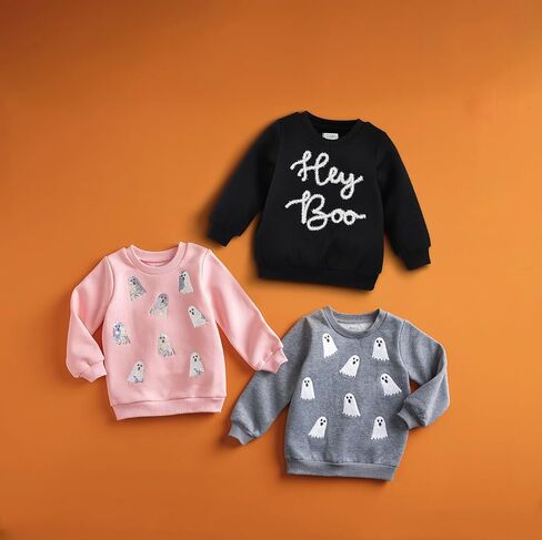 Mud Pie boys Ghost Boucle Sweatshirt in Saudi Arabia