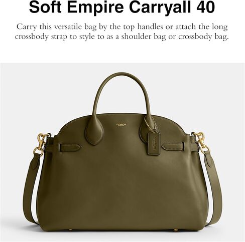 Coach Soft Empire Carryall 40, B4/Olive in Saudi Arabia