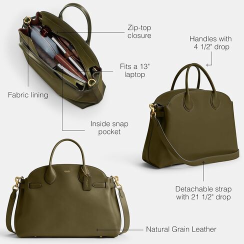 Coach Soft Empire Carryall 40, B4/Olive in Saudi Arabia