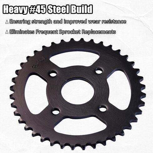 40T Sprocket for 40/41/420 Chain 40mm bore Mini Bike Rear Sprocket Replacement for Coleman BT200X CT200U CT200U-EX Go-Kart Baja Warrior TrailMaster Massimo MB165 MB200 in Kuwait