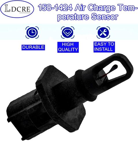158-1424 Air Charge Temperature Sensor Fit for Ford E-150 E-250 E-350 Expedition 1997-2002,F-150 F-250 F-350 1997-2008,Mustang Navigator Ranger 1999-2005,Intake Air Temp Sensor Replace DY735 AX31 in Saudi Arabia